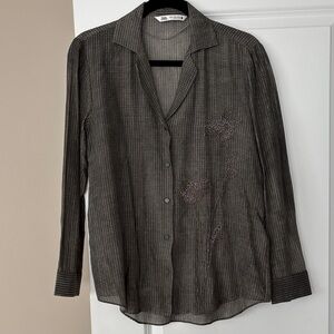 Zara button down shirt